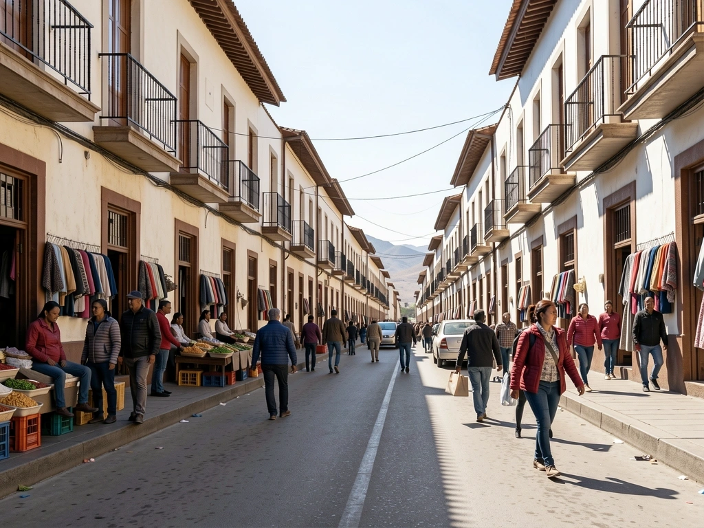 Entorno urbano en La Paz